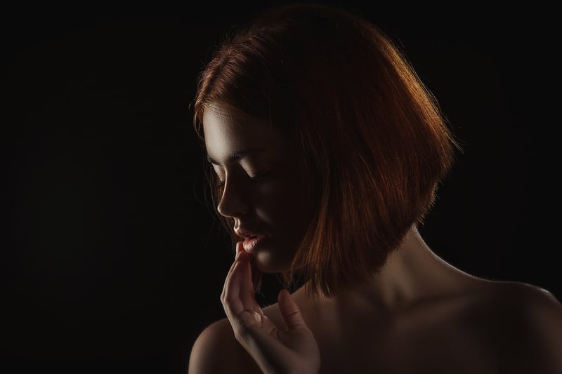 Woman looking at the horizon